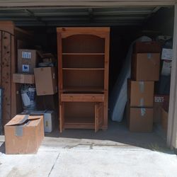 Two Broyhill Furniture Wooden Cabinet 