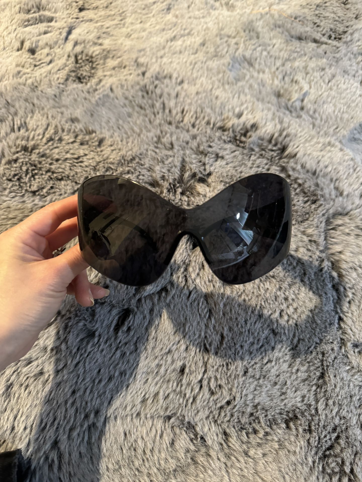 Black Bug Eye Sunglasses 