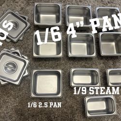 Stainless Steel Pans 