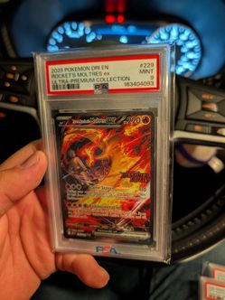 PSA 9 Rocket's Moltres ex #229 Pokemon