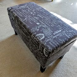 Decluttering my living room! Selling this super comfy storage ottoman - $60