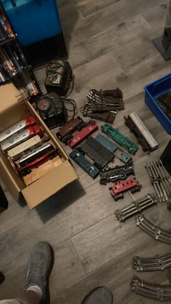 Lionel trains and track