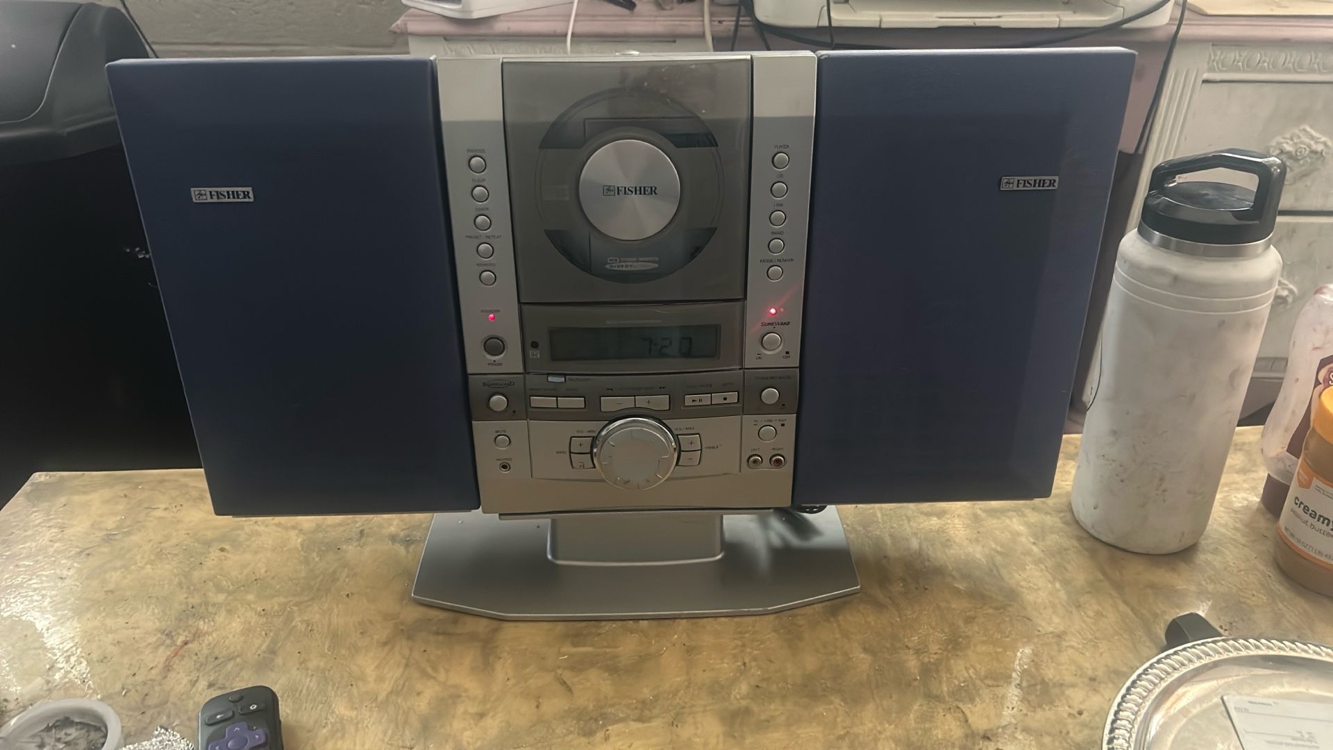 Fisher Cd Am/fm Radio And Alarm Clock
