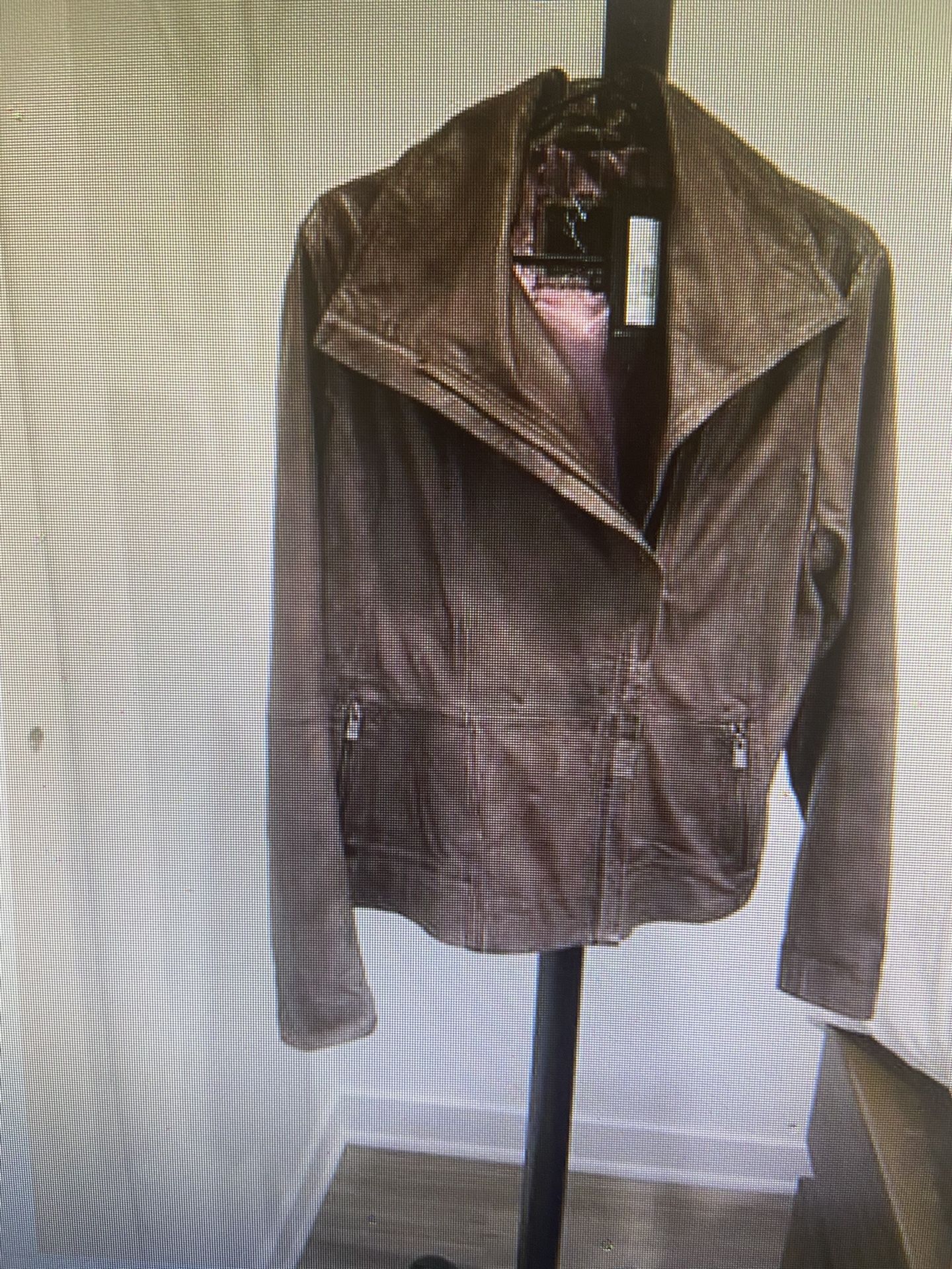 Bod &Christensen Leather Jacket -NewWith Tags