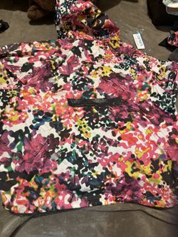 Adidas Floral Windbreaker