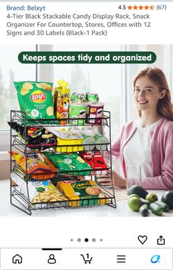 Tabletop display rack