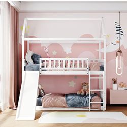 Twin/Twin House Bunk bed