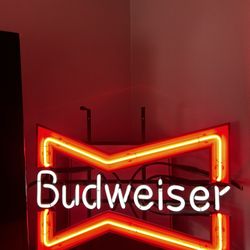 Vintage Budweiser sign