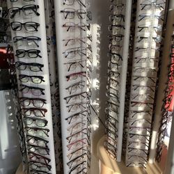 Glasses starting at $55, frame and most single vision rx