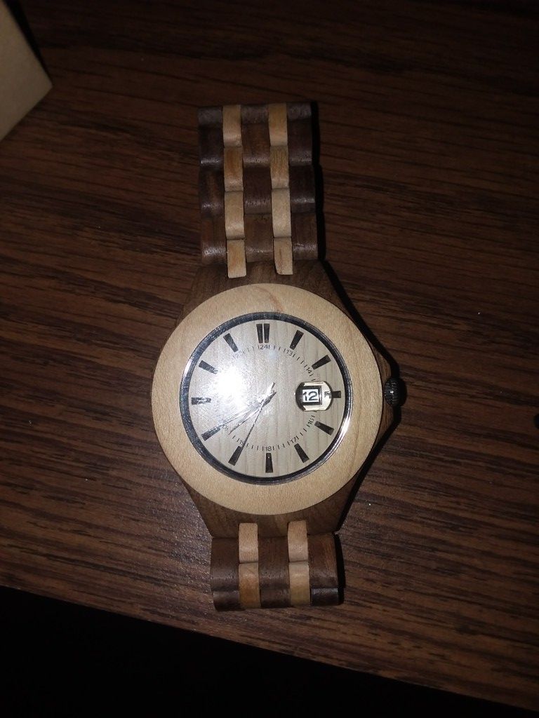 Men's wood watch