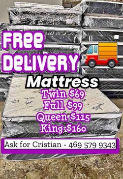 New Mattresses Twin mattress Full mattress Queen mattress King mattress Colchones nuevos Beds
