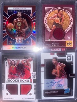 Evan Mobley rookie lot /149