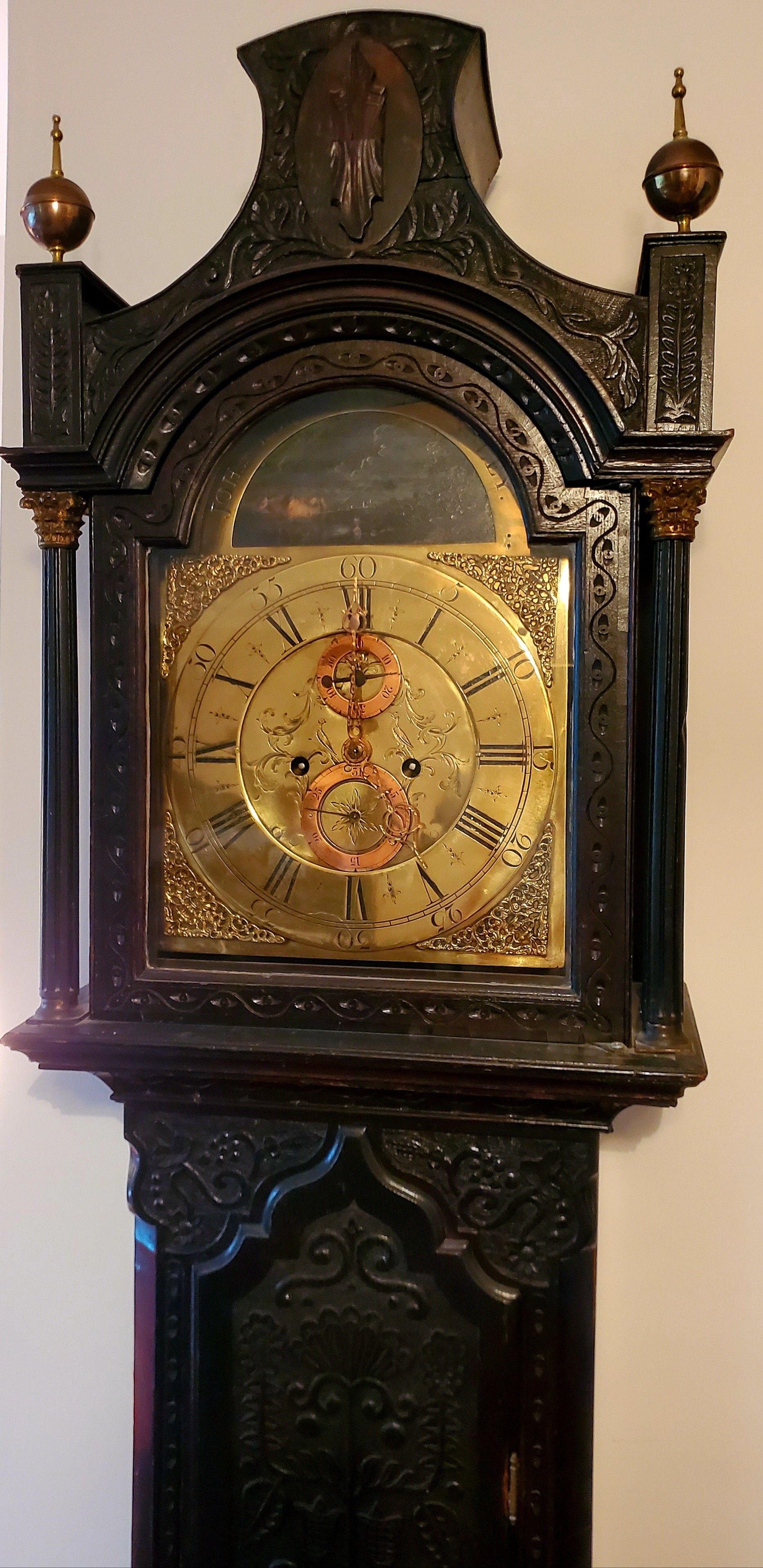 1760s long case clock