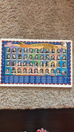 President of the US puzzle