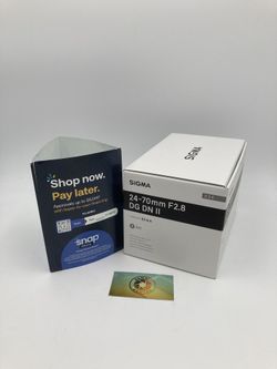 Sigma 24-70mm F2.8 II for Sony