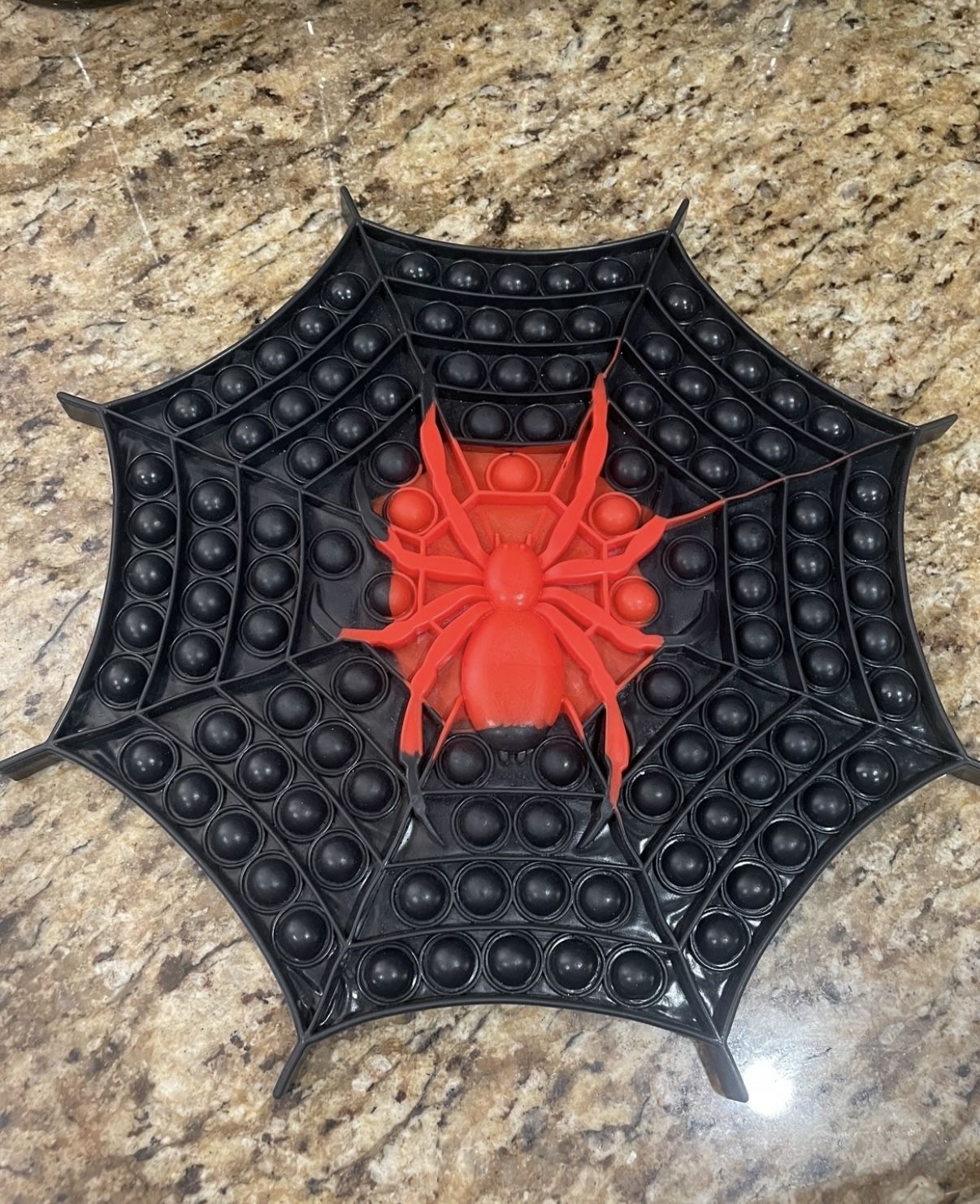 Large Spiderweb Pop It