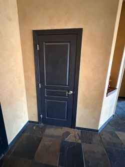 Black Interior Panel Doors + Trim – Architectural Style