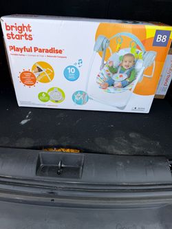 Brand new baby swing