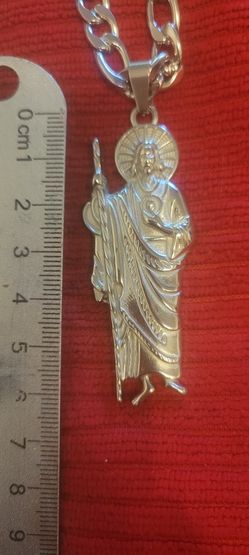 Saint Jude  Necklace / Cadena De San Judas Tadeo