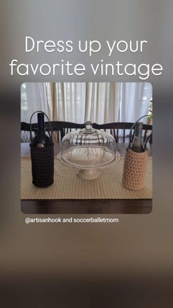 Artisan hook co wine purse or gift bag