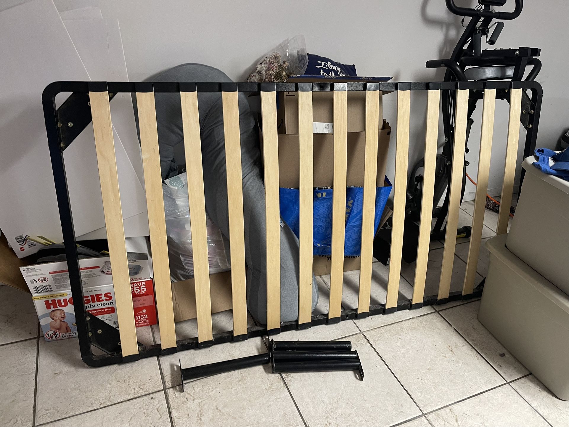 Twin Bed Slatted Frame $20