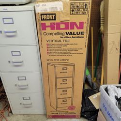 HON Vertical File Cabinets 