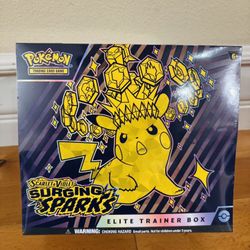 Pokemon Cards: Surging Sparks Elite Trainer Box