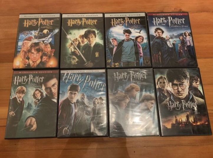 Harry Potter Complete 8-Film Collection all for $25, Disney marvel Harry Potter DC movies Bluray and dvd collectibles