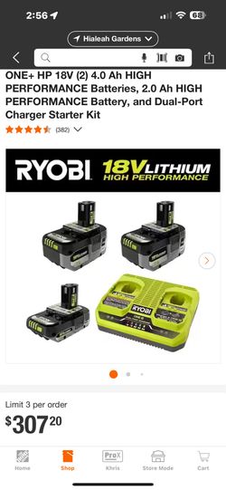 Ryobi Battery Hp Kit