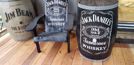 Custom whiskey barrel