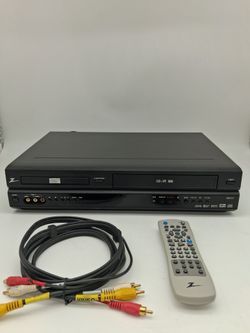 Zenith VCR/DVD Player with remote and cable. Tested and working.