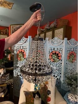 Chandelier and Chairs