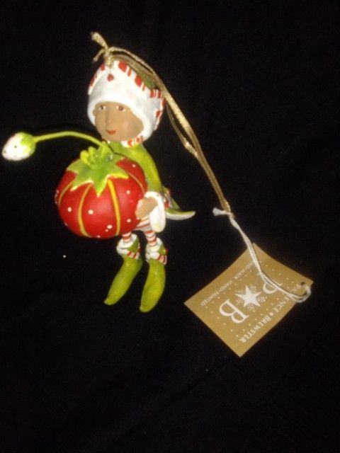 Mackenzie Childs Patience Brewster Dash Away Prancer's Elf Ornament