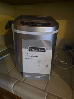 Ice maker.
