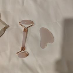 Face Roller And Guasha Set