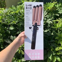 Triple Barrel Curling Iron Waver By L+W