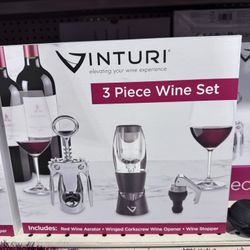 Vinturi 3 Piece Wine Set