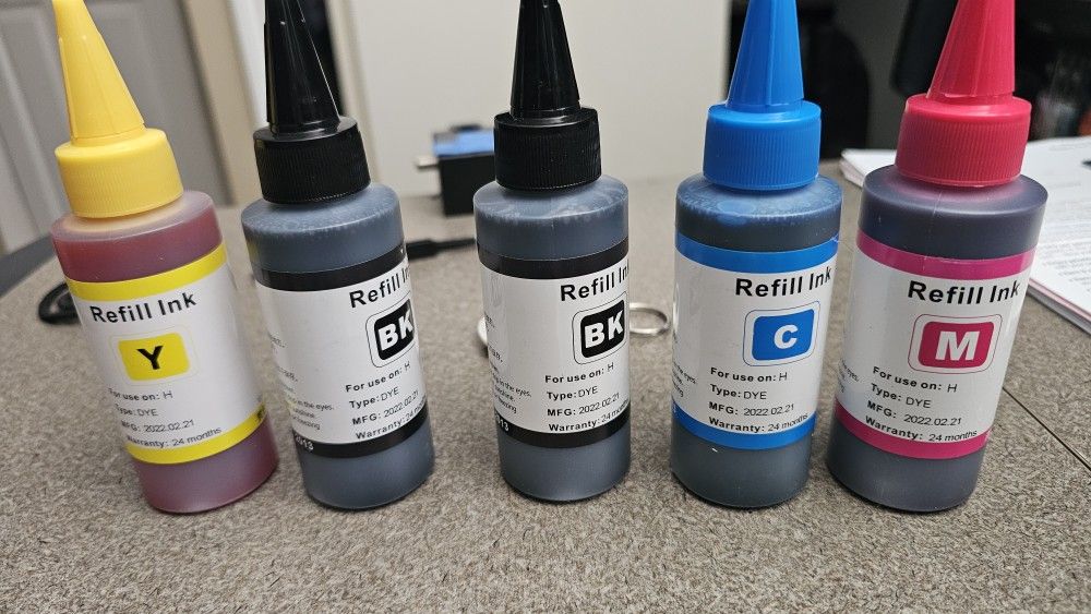 Free Printer Refill Ink Great For Arts And Crafts Dyeing