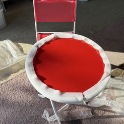 Red Outdoor table
