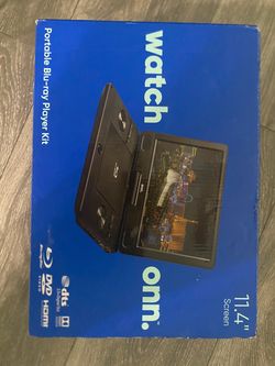 Portable dvd player.