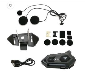 Helmet Bluetooth Earphone Headset Wireless Player Universal Y20 For Motorcycle