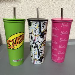 Metal Smoothie Cups 