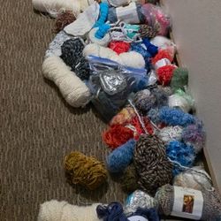 BRAND NEW HUGE YARN LOT