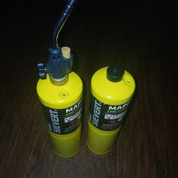 Mapp Gas With Torch 