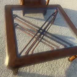 Authentic Tommy Bahama Living Room Table And End Table