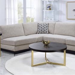 Harper Round Coffee Table and End table 