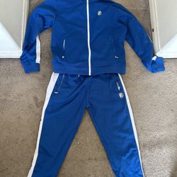 billionaire boys club tracksuit size XL