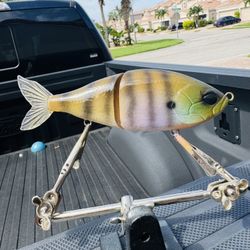 Custom Painted “Gulf Coast Gill” Glide Bait
