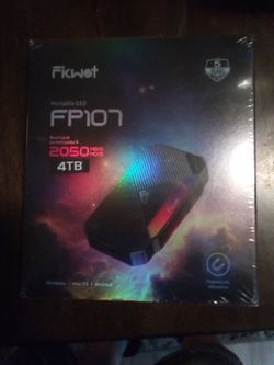 Fikwor 4tb portable SSD drive