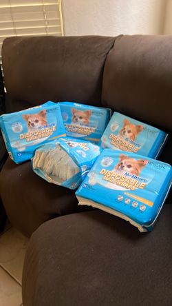 Dog Diapers (XS) 6”-13” waist